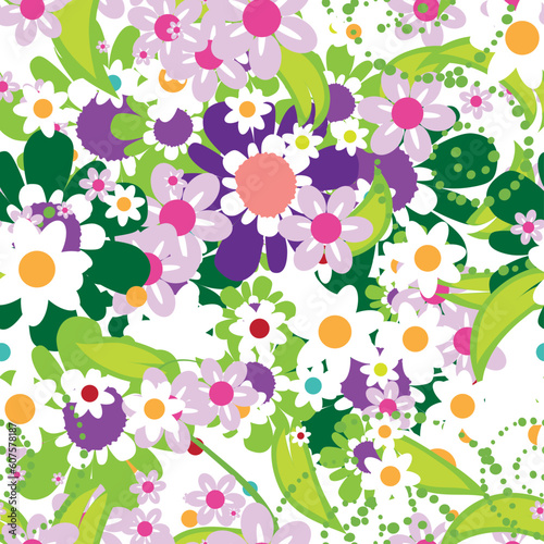 Floral seamless background
