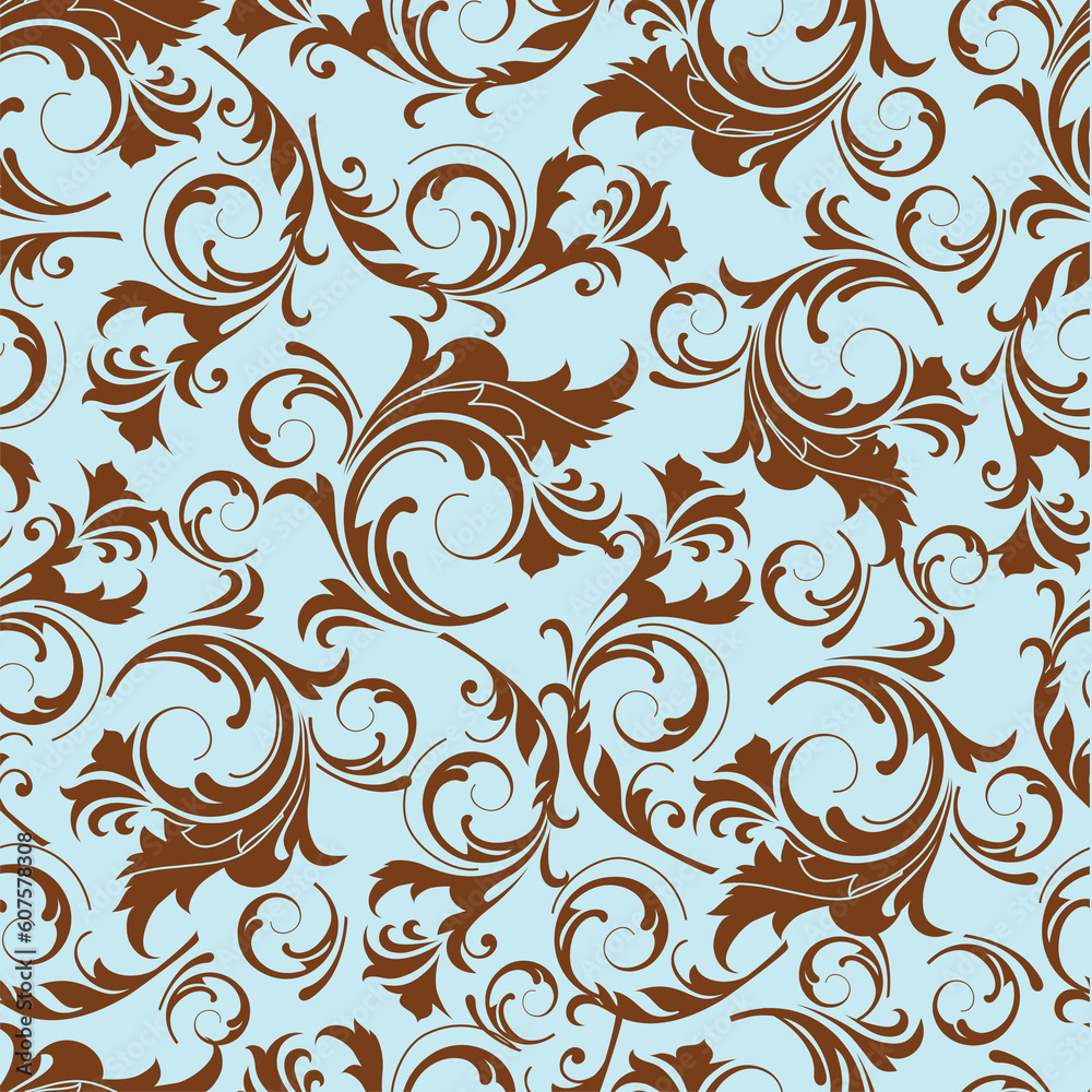 illustration drawing of floral background illustration drawing of floral background