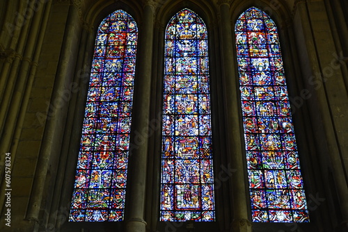 Vitraux de Notre-Dame de Reims. France