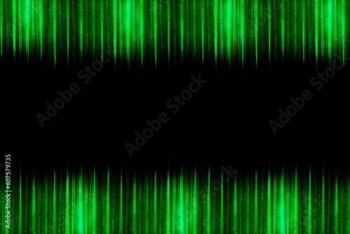 Abstract background of green lines.
