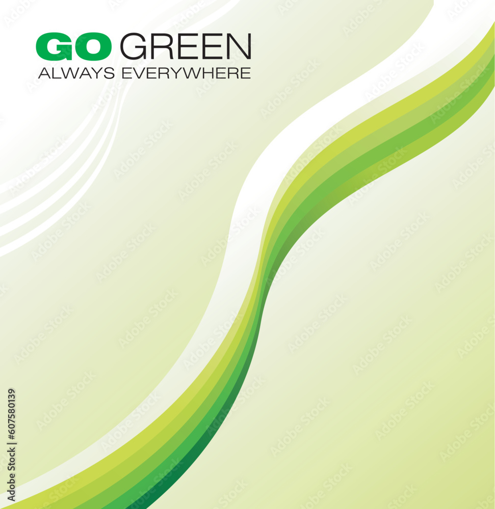 Ecology green style concept background Ecology green style concept background