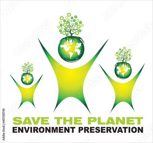 Environment Saving and Nature Card background