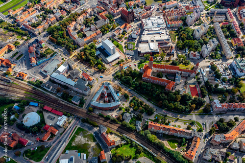 Legnica in Poland from above © Roman