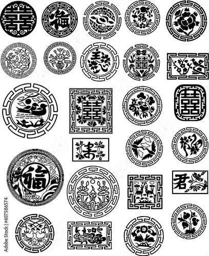 chinese oriental element design