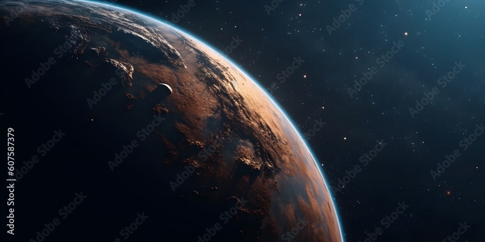 Fototapeta premium earth in space