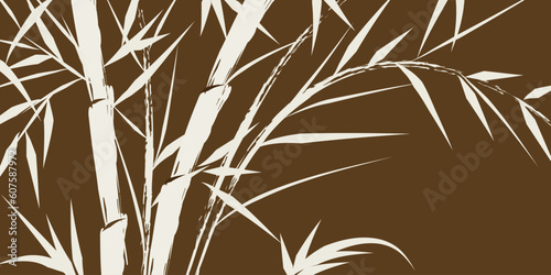 design of chinese bamboo trees, vector illustration