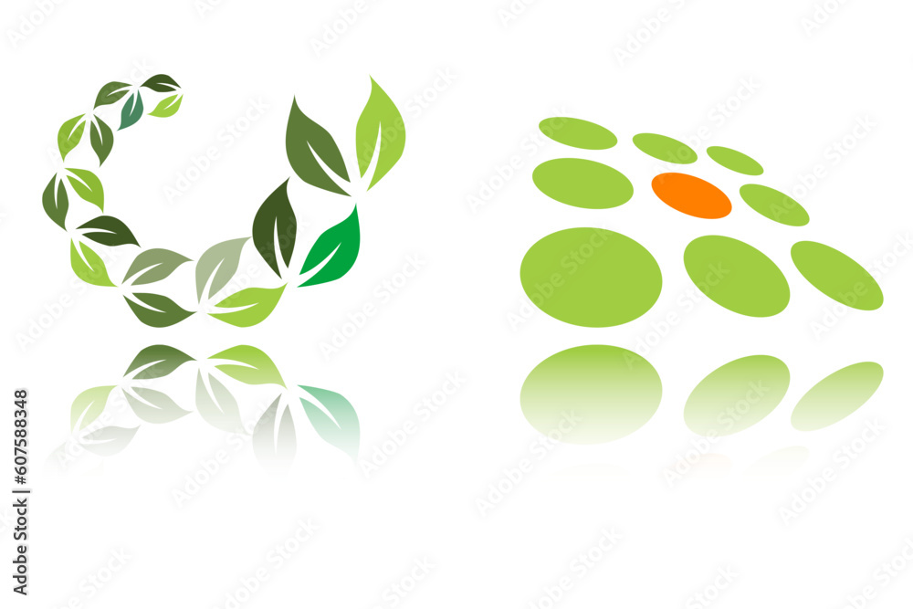 Vector logo elements fully editable illustration Vector logo elements fully editable illustration
