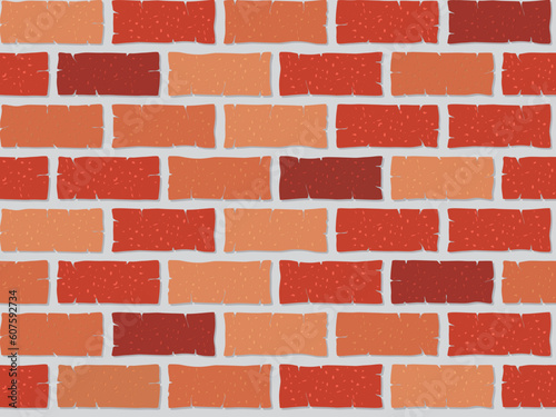Seamless brick wall. Please check my portfolio for more seamless illustrations.