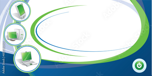 technology background - vector