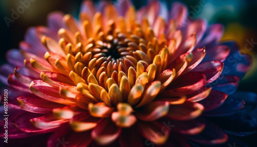 Vibrant yellow daisy  fresh beauty in nature generated by AI