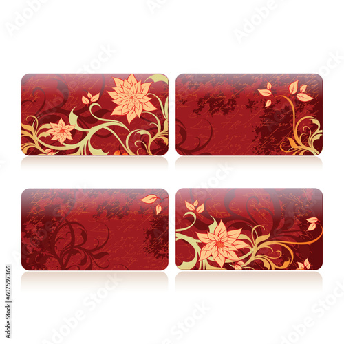 cards floral, this illustration may be usefull as designer work.