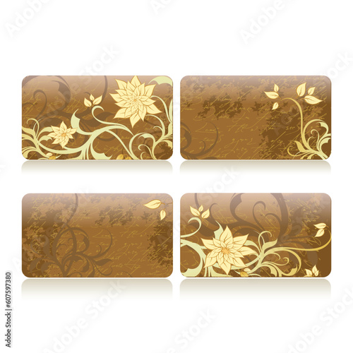 cards floral, this illustration may be usefull as designer work.