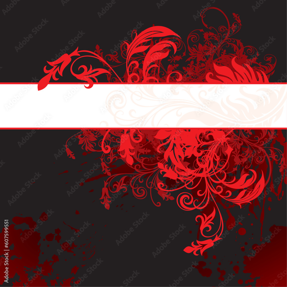 vector ornament In flower style vector ornament In flower style