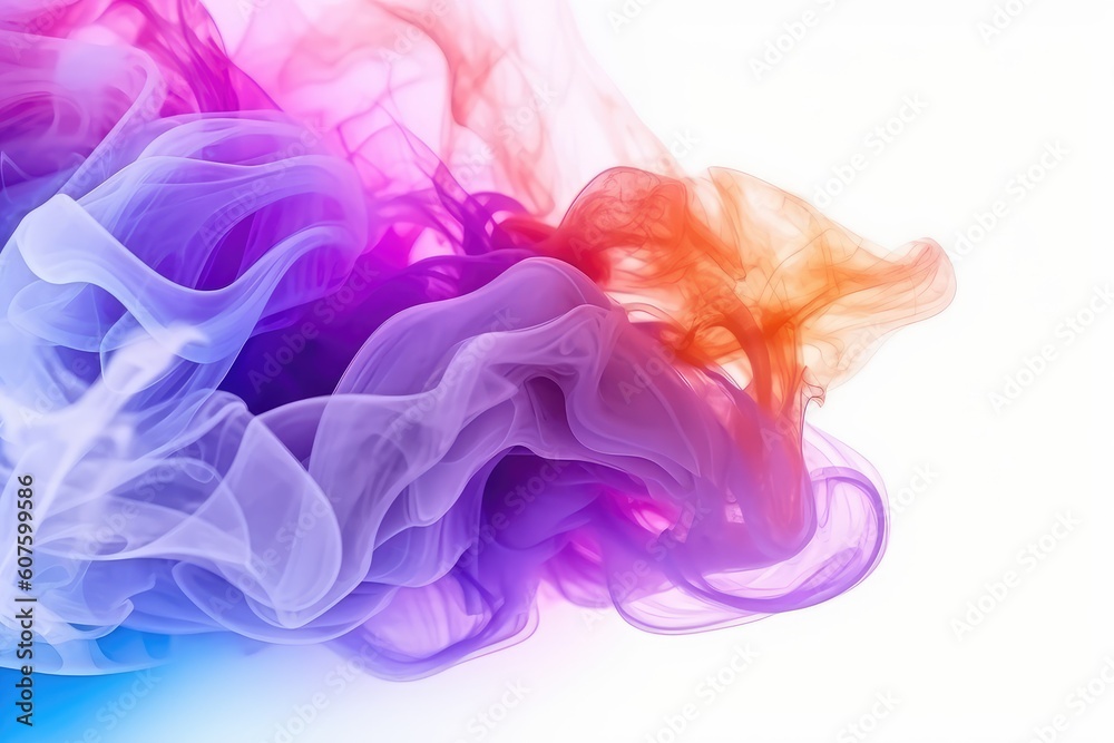 colorful smoke on black background colorful smoke on black background