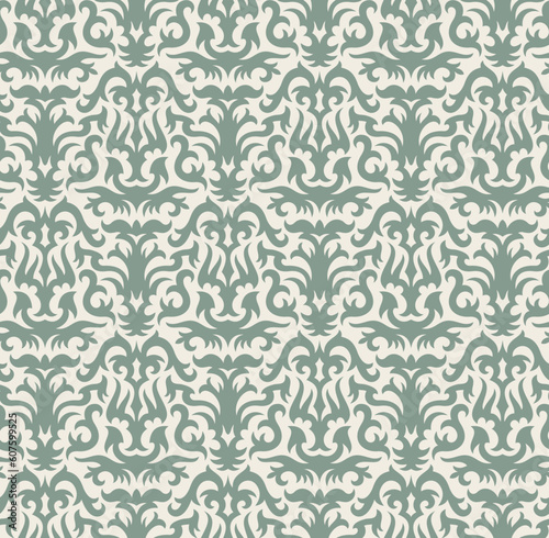 Seamless background from a floral ornament, Fashionable modern wallpaper or textile