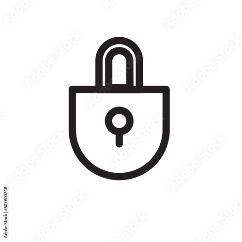 lock icon illustration