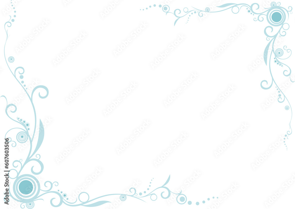 vector illustration of a decorative frame vector illustration of a decorative frame