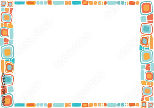 vector illustration of a decorative frame