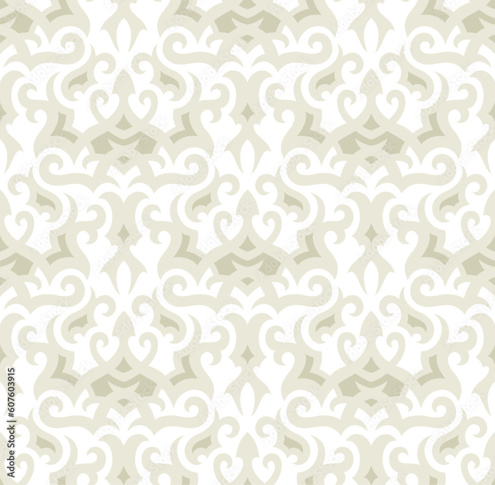 Seamless background from a floral ornament, Fashionable modern wallpaper or textile Seamless background from a floral ornament, Fashionable modern wallpaper or textile