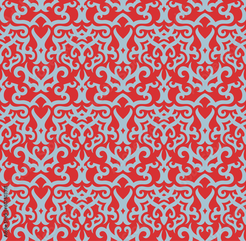 Seamless background from a floral ornament, Fashionable modern wallpaper or textile