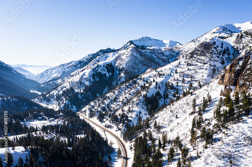Snowy Serenity: Journey Through the Cottonwoods