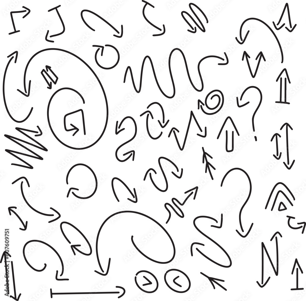 set of arrows set of arrows