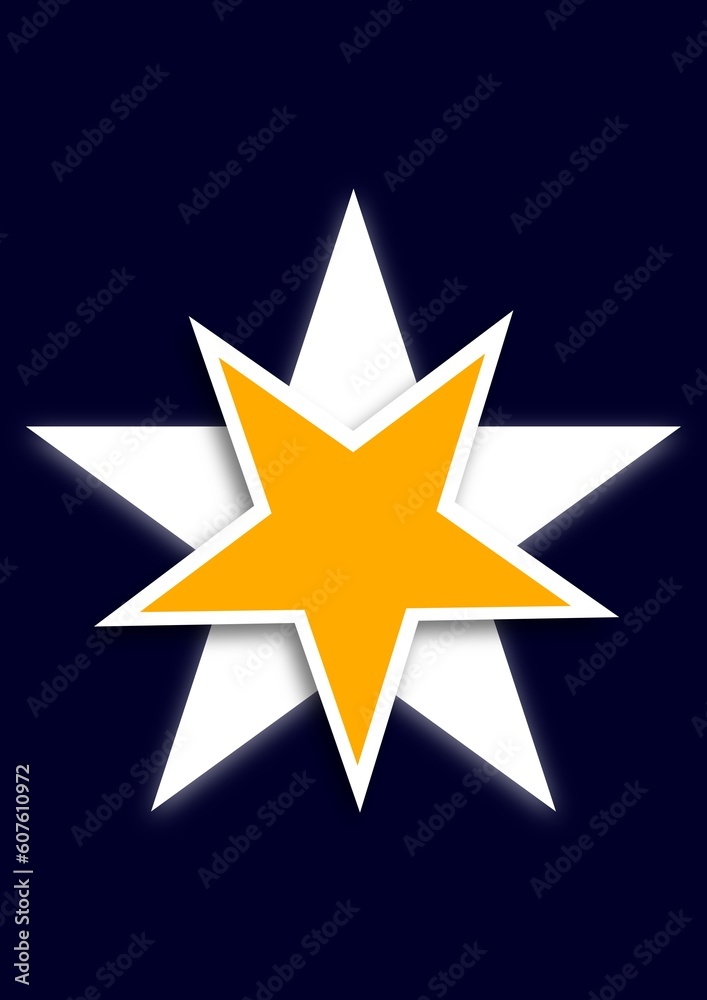 Obraz premium illustration of star icon , star symbol logo