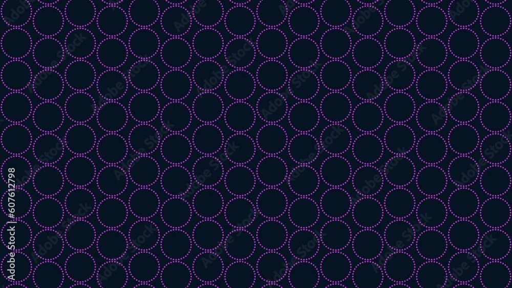 Seamless neon rainbow geometric rings pattern in rows, abstract corporate, futuristic and business style background Seamless neon rainbow geometric rings pattern in rows, abstract corporate, futuristic and business style background