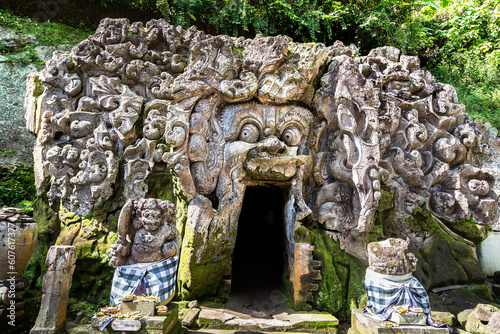 Elephant Cave  Goa Gajah temple   in Bali