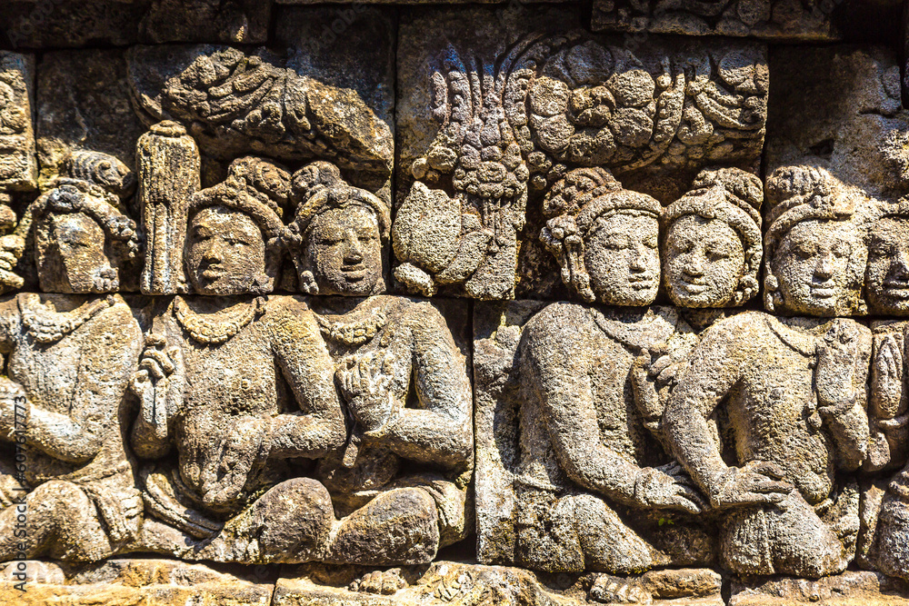 Borobudur temple Java