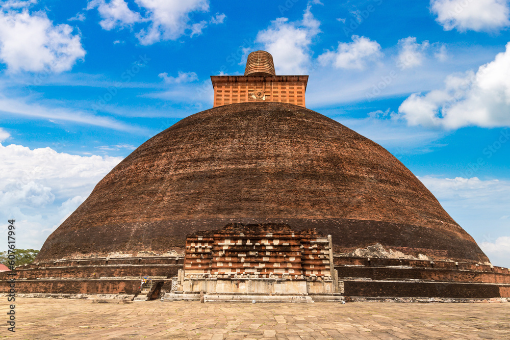 Jethawanaramaya stupa in Sri Lanka