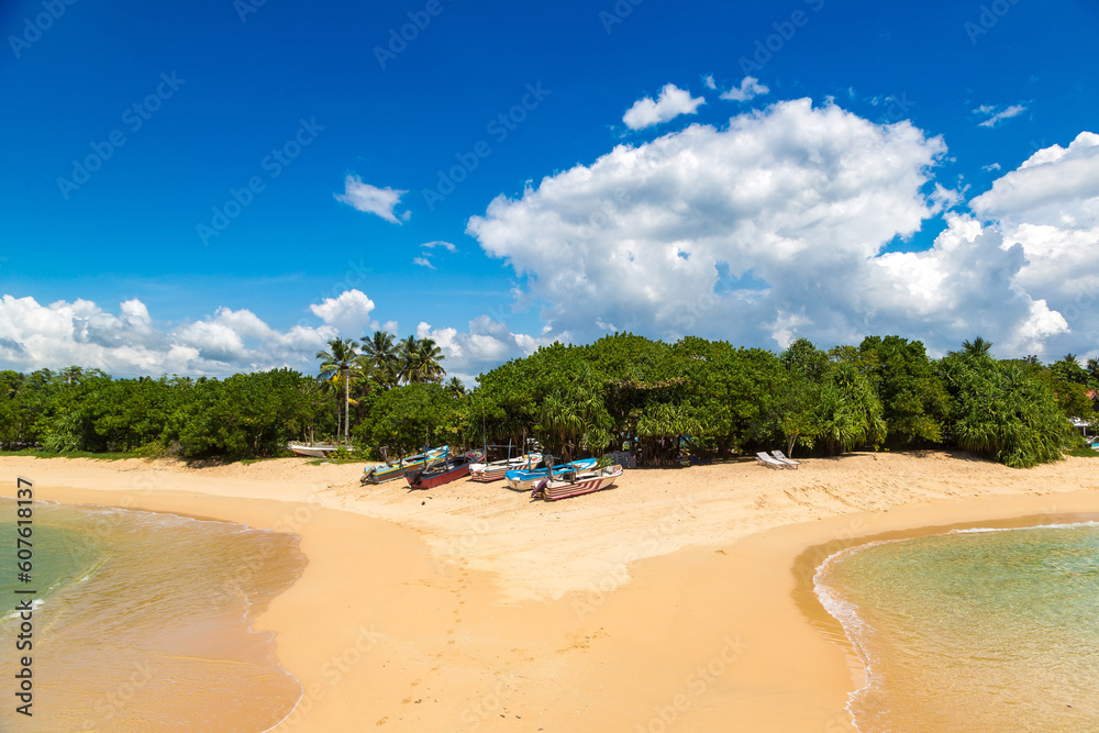 Midigama Beach in  Sri Lanka