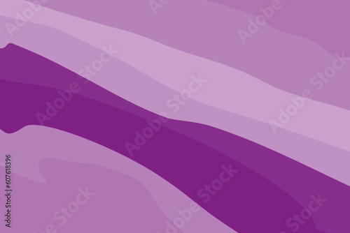 Vector abstract background texture of wavy lines in trendy soft purple shades. Summer season. EPS