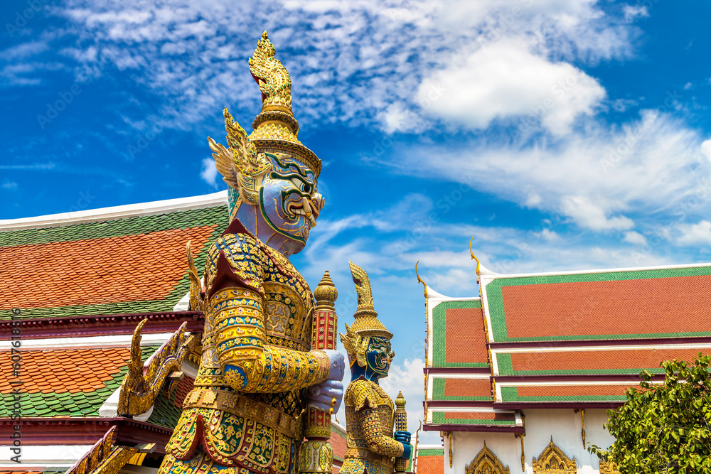 Fototapeta premium Demon Guardian in Bangkok