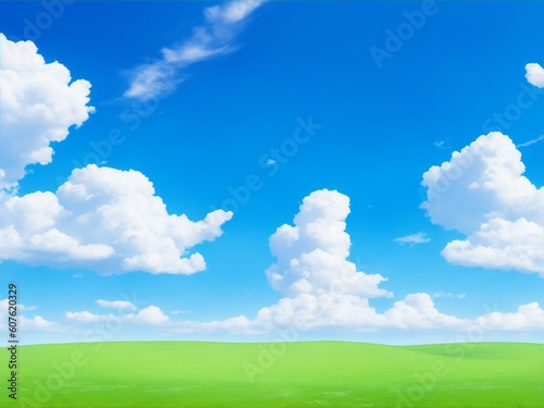 青空　雲　