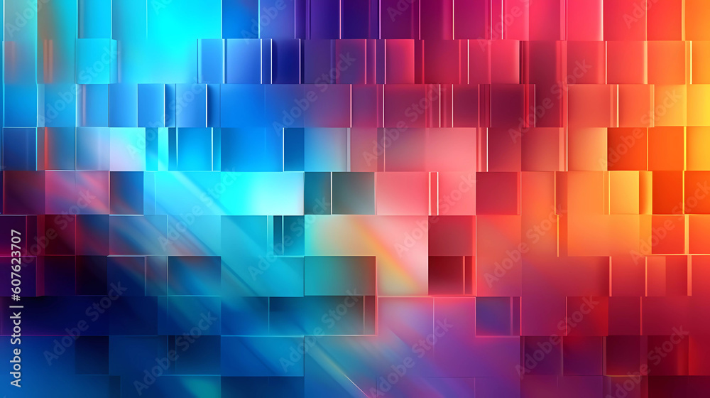 abstract colorful background with squares abstract colorful background with squares