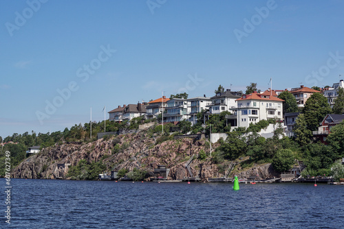 Photography view of the town