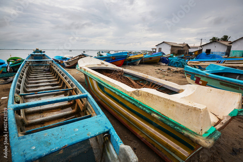 Boat on Sri Lanka