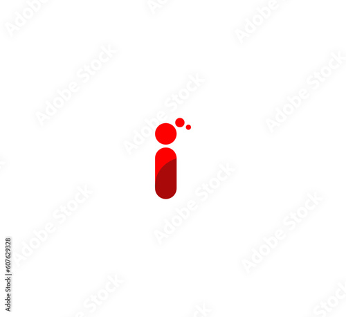 Letter I logo icon design template elements. II letter logo.