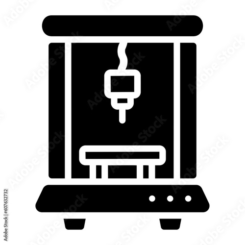3d printer Solid icon