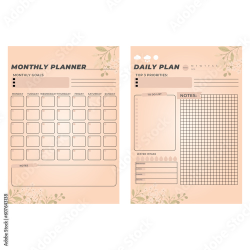 Free Printable Planner Template