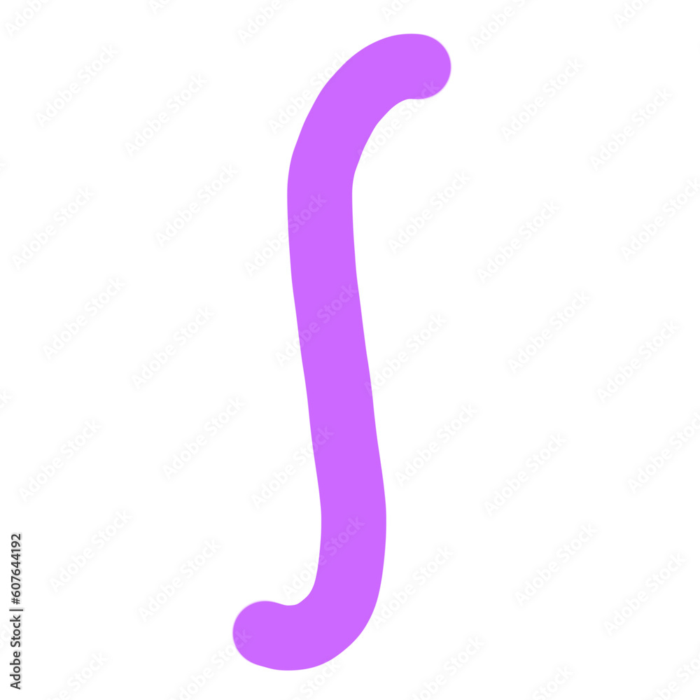 Integral mathematics symbols set Integral mathematics symbols set