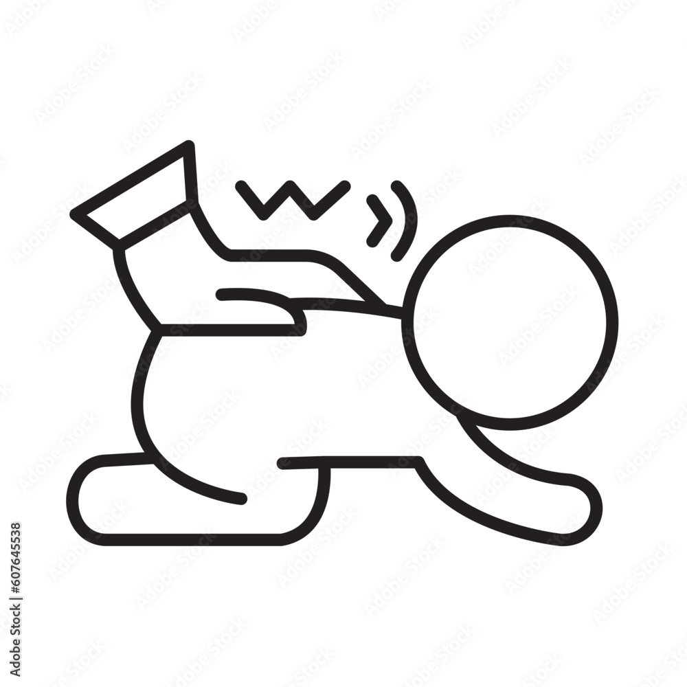 BABY MASSAGE design vector icon design vector line icon svg BABY MASSAGE design vector icon design vector line icon svg