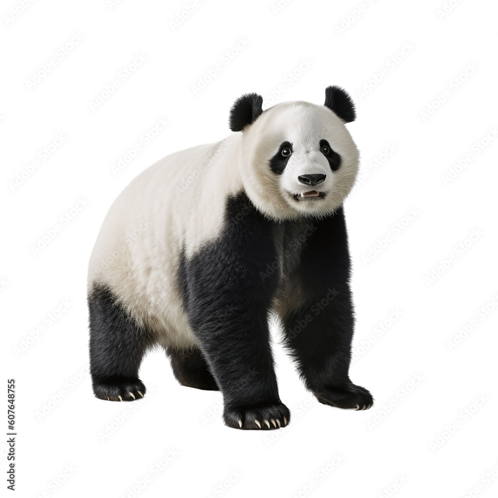 panda bear isolated on white panda bear isolated on white