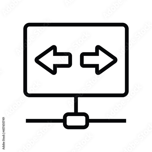 VPN network vector icon