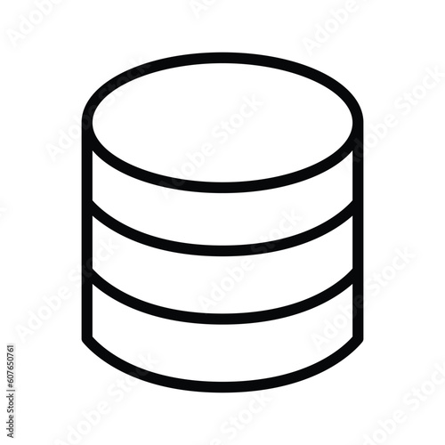 Database server vector icon