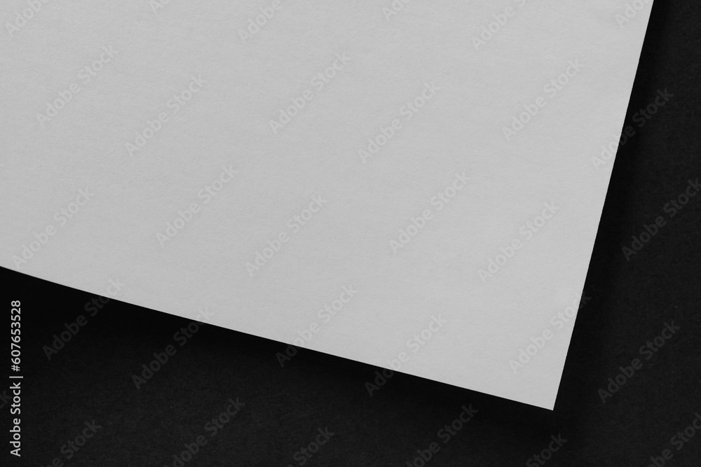 Corner white paper texture background Corner white paper texture background