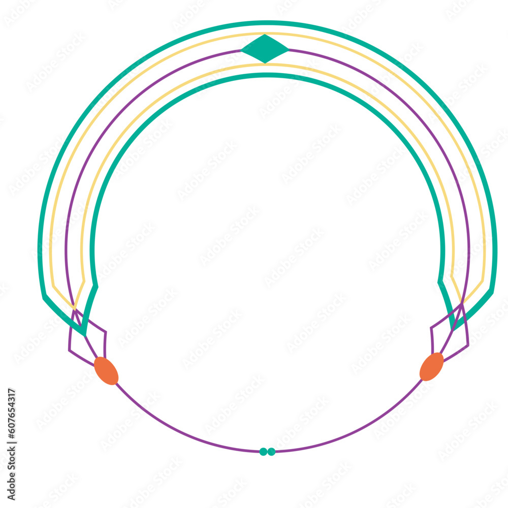 Abstract Circle Shape