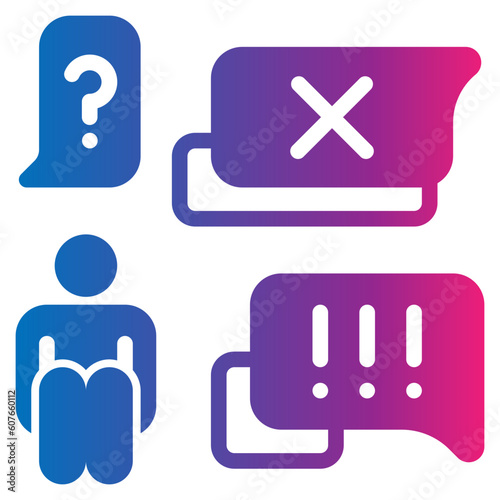 bully gradient style icon