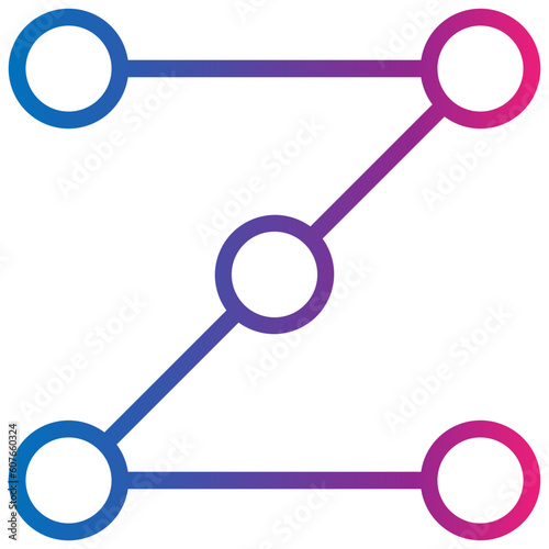 company gradient style icon